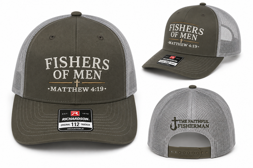 Fishers of Men Trucker Hat – Matthew 4:19